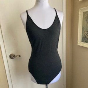 ROSIO-BODY SUIT-SIZE M-CHARCOAL